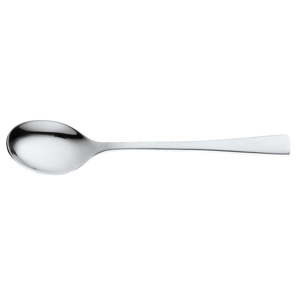 PULSIVA Kaffeelöffel Hamburg; 14 cm (L); silber, Griff silber; 12 Stück / Pack