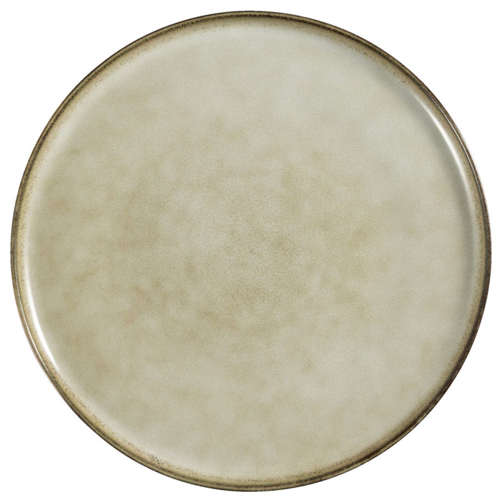 PULSIVA Teller flach Vintage; 21 cm (Ø); beige; rund; 6 Stück / Pack
