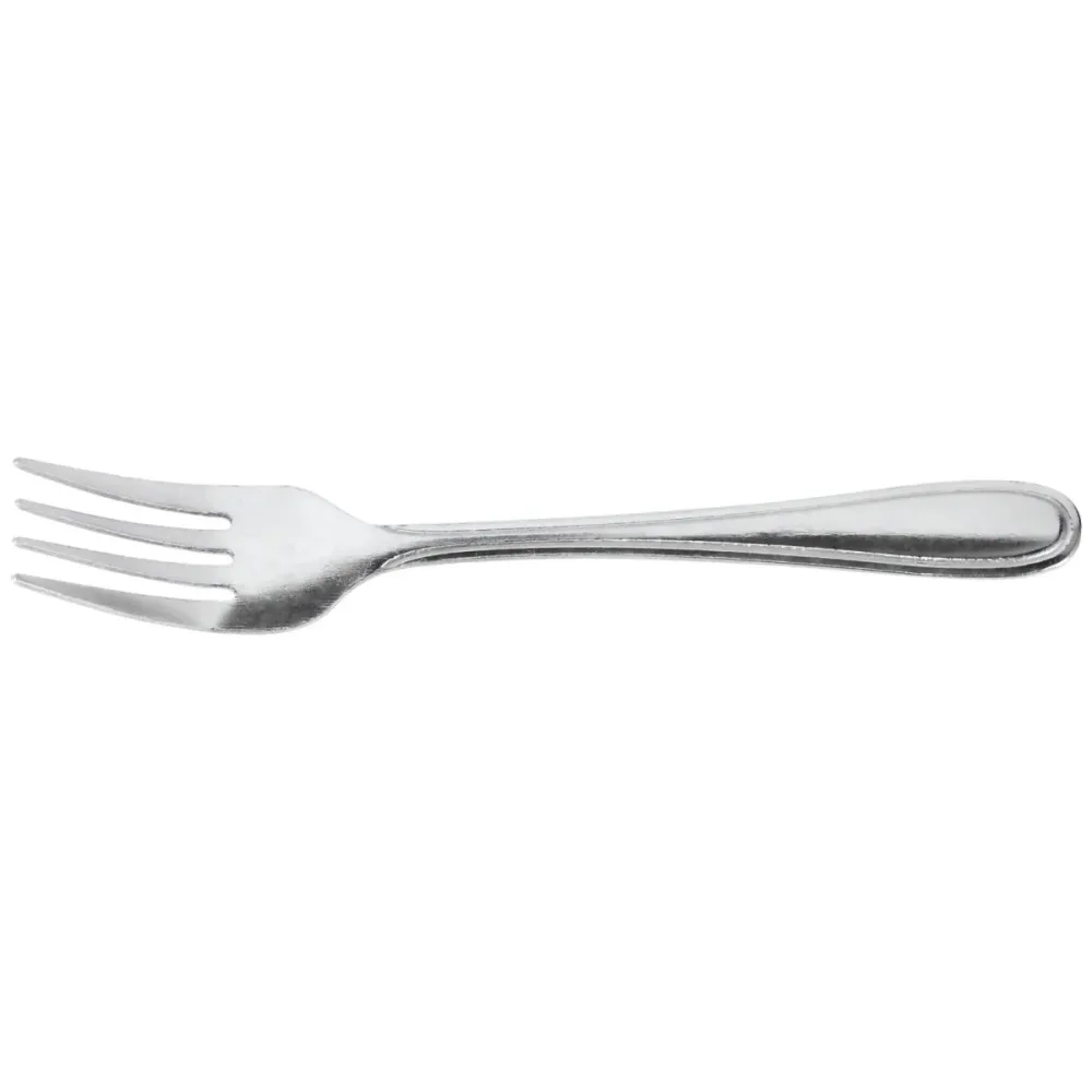 PULSIVA Kuchengabel Aachen; 13.9 cm (L); silber, Griff silber; 60 Stück / Pack