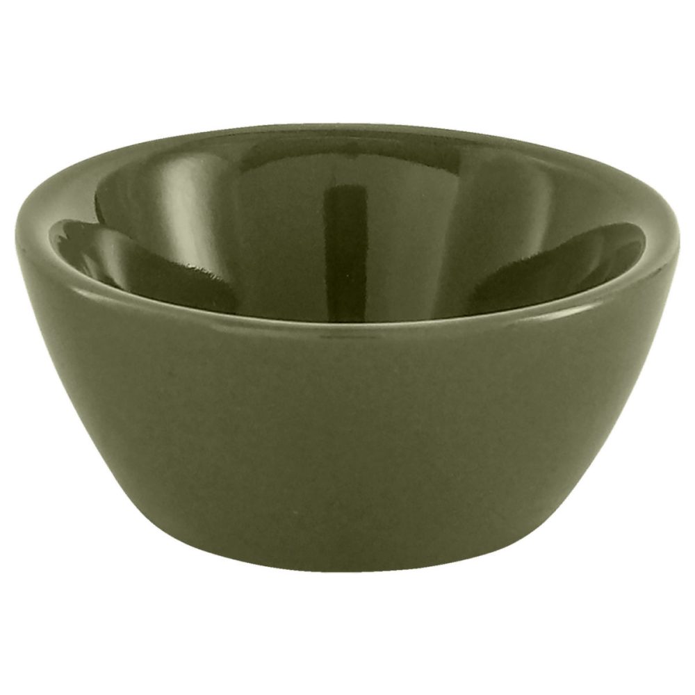 VEGA Mini-Schälchen Ara; 58 ml, 7x3 cm (ØxH); oliv; rund; 12 Stück / Pack