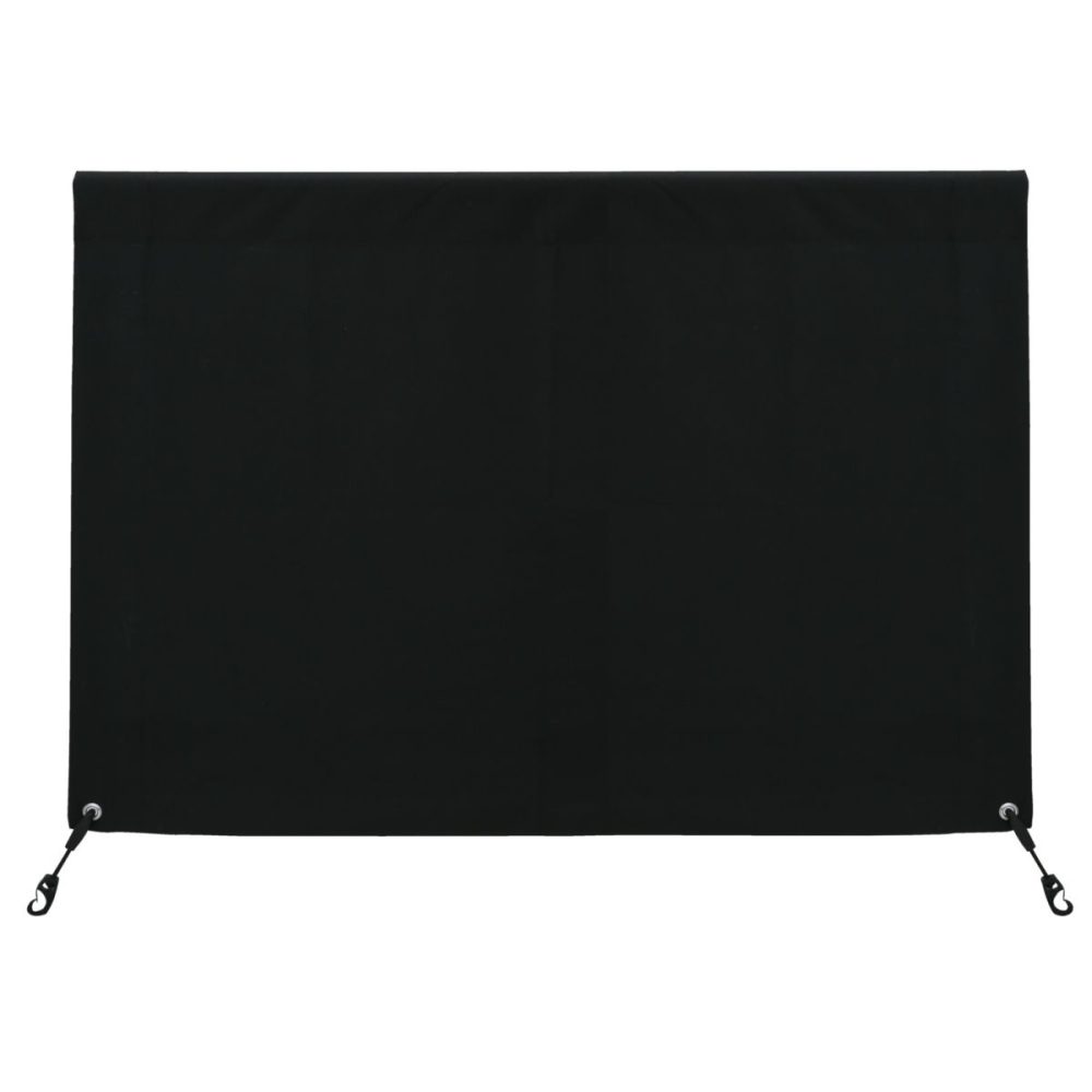 PULSIVA Sichtschutz Engine; 70x105 cm (BxH); schwarz
