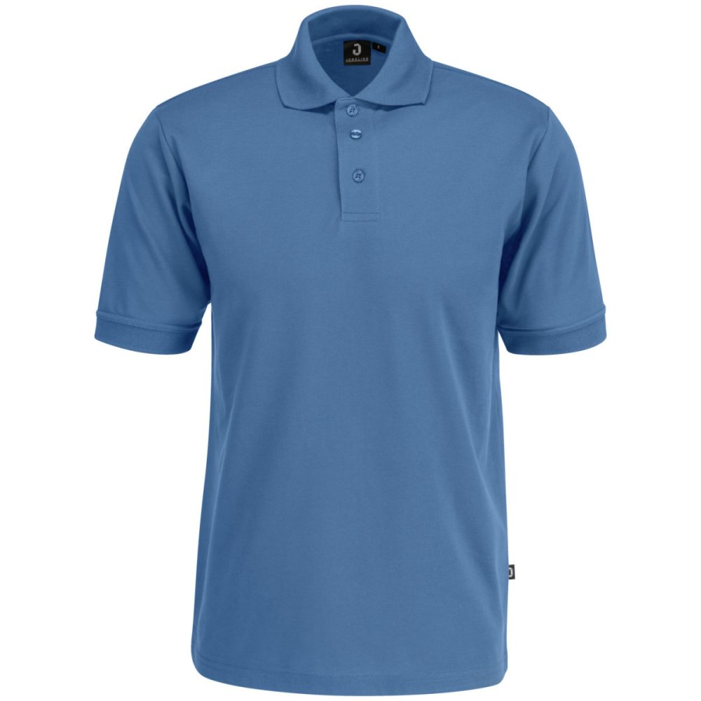 JOBELINE Herren Poloshirt Fly Kurzarm; Kleidergrösse 4XL; rauchblau