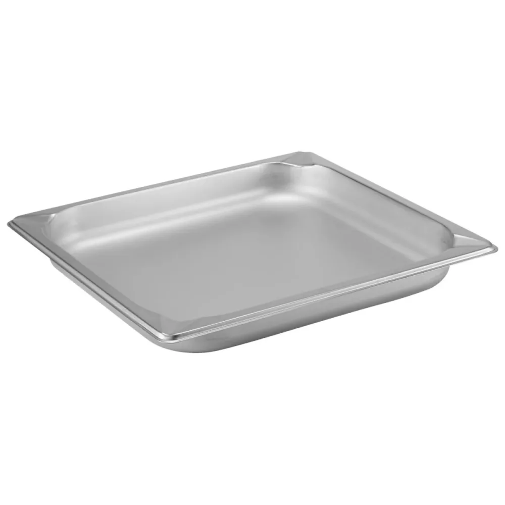 PULSIVA GN-Behälter 2/3 Profi; GN 2/3, 2500 ml, 35.5x32.7x4 cm (LxBxT); edelstahl