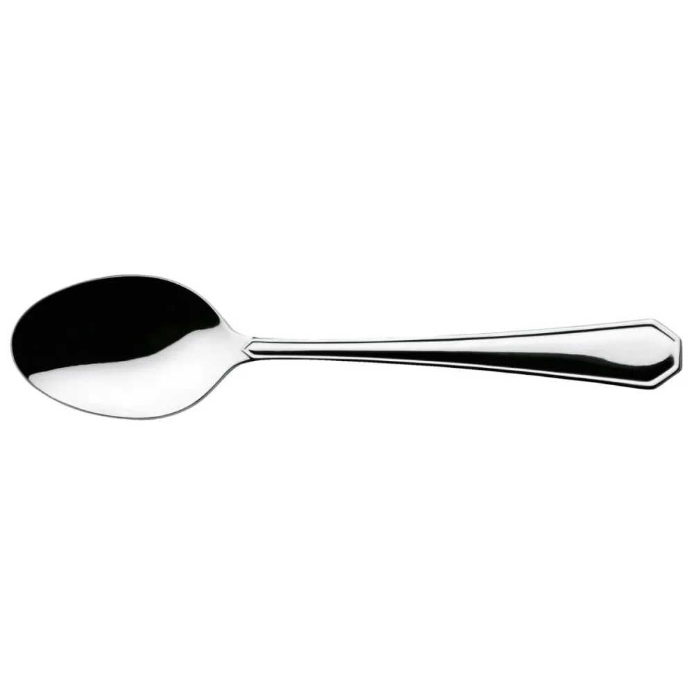 PULSIVA Menülöffel Tunis Basic; 19.5 cm (L); silber, Griff silber; 12 Stück / Pack