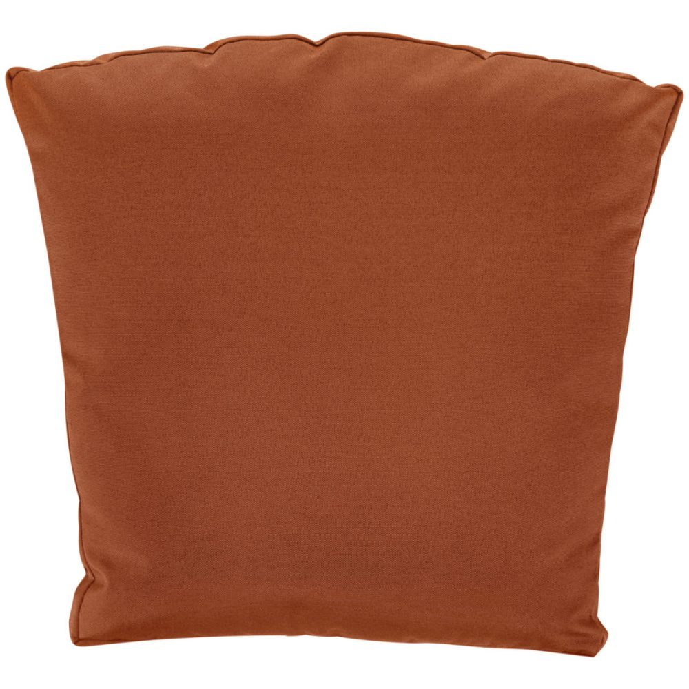 VEGA Rückenkissen Esperia; 50x12x45 cm (BxLxH); rostbraun; einfarbig, konisch; 2 Stück / Pack