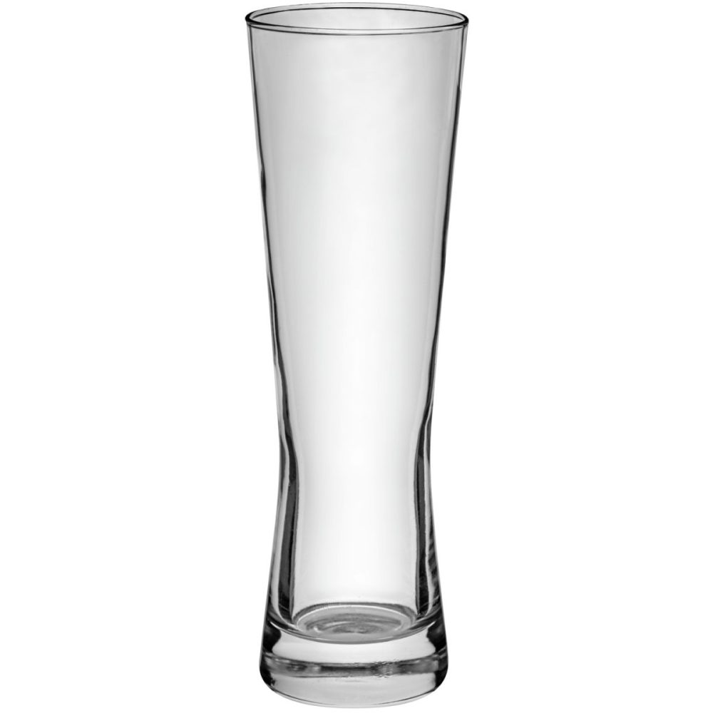Borgonovo Weizenglas Monaco mit Eichstrich; 615 ml, 7.9x24.8 cm (ØxH); transparent; 0.5 l Eichstrich, 6 Stück / Pack