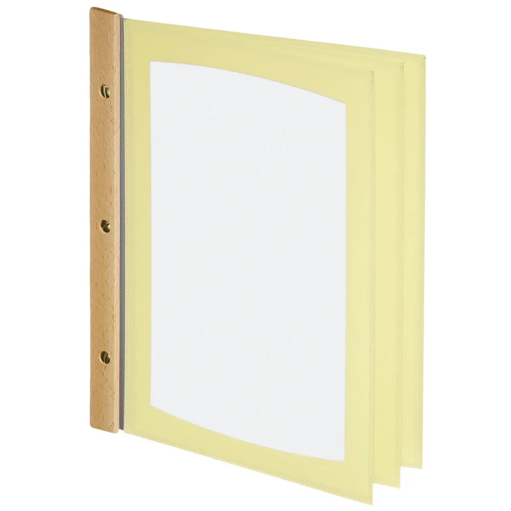 PULSIVA Speisekarte Mias; DIN A4, 25.5x33 cm (BxH); beige
