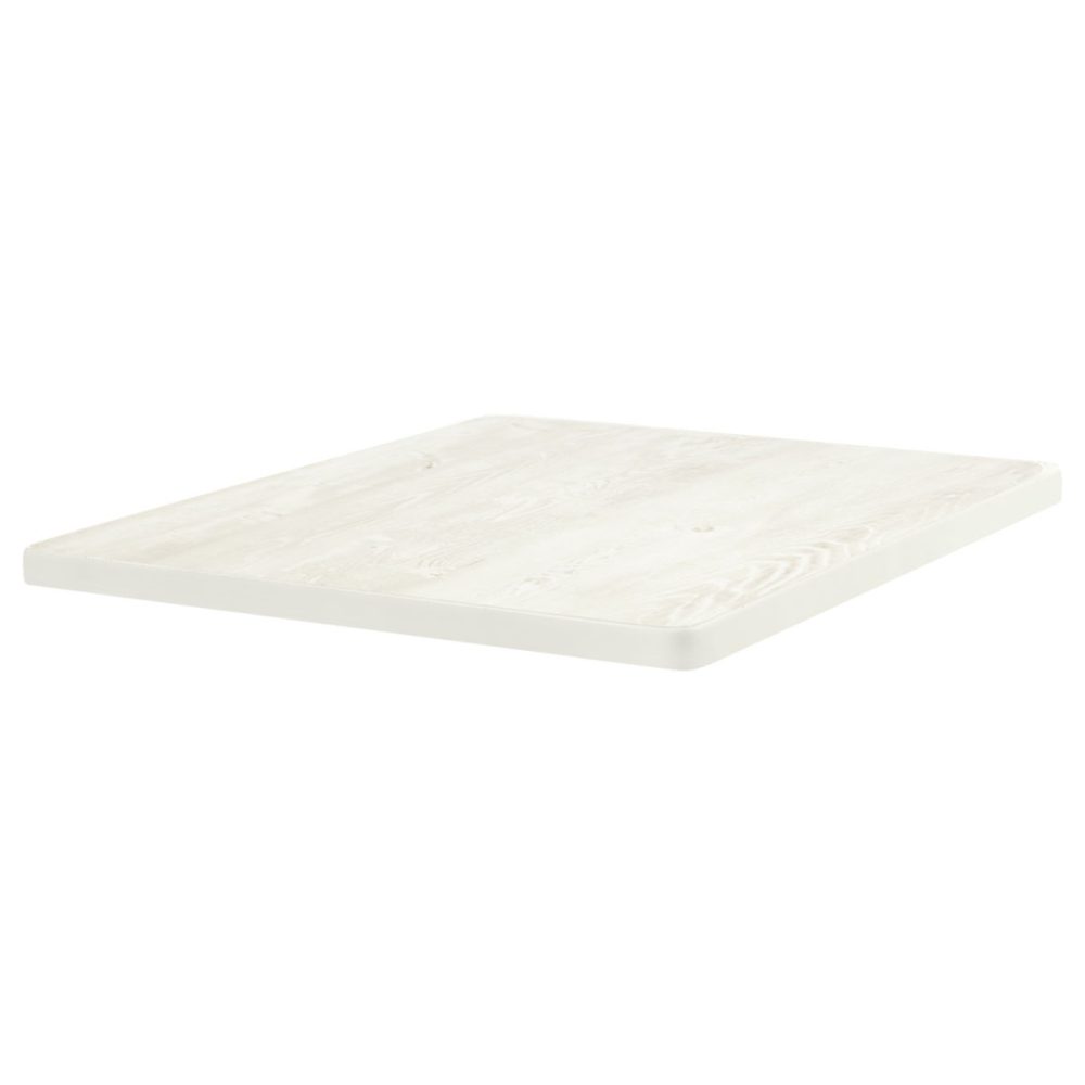 PULSIVA Tischplatte Sevelit quadratisch; 60x60 cm (LxB); pinie/weiss; quadratisch