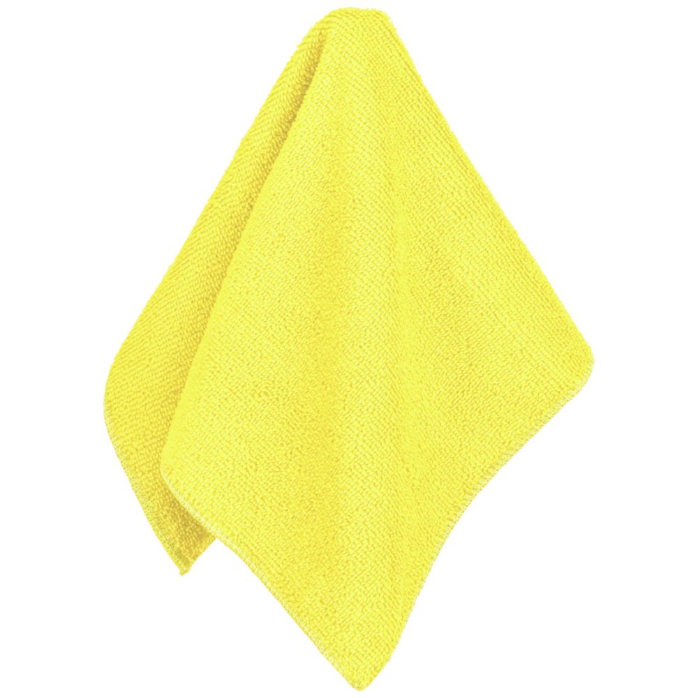 ERWIN M. Microfasertücher Clean; 35x35 cm (BxL); gelb; quadratisch; 5 Stück / Pack