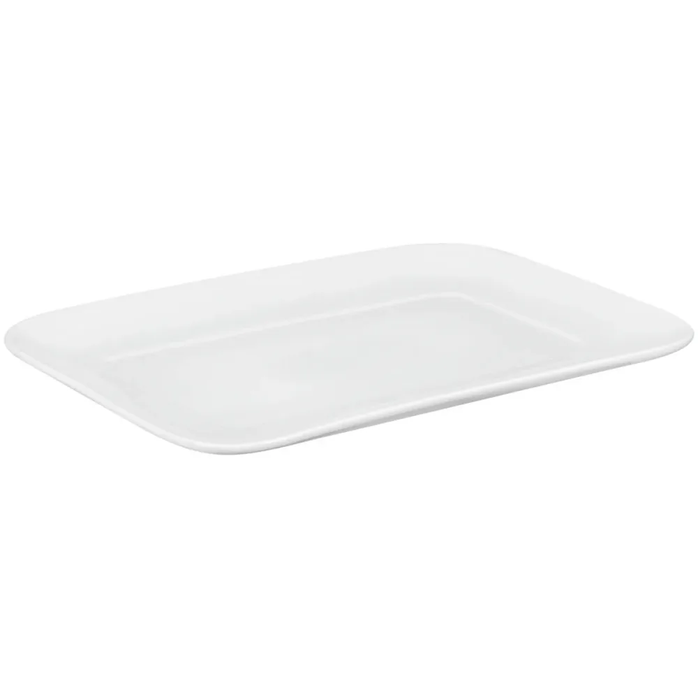 PULSIVA Servierplatte Tila; 31x22x2.5 cm (LxBxH); weiss; rechteckig; 4 Stück / Pack