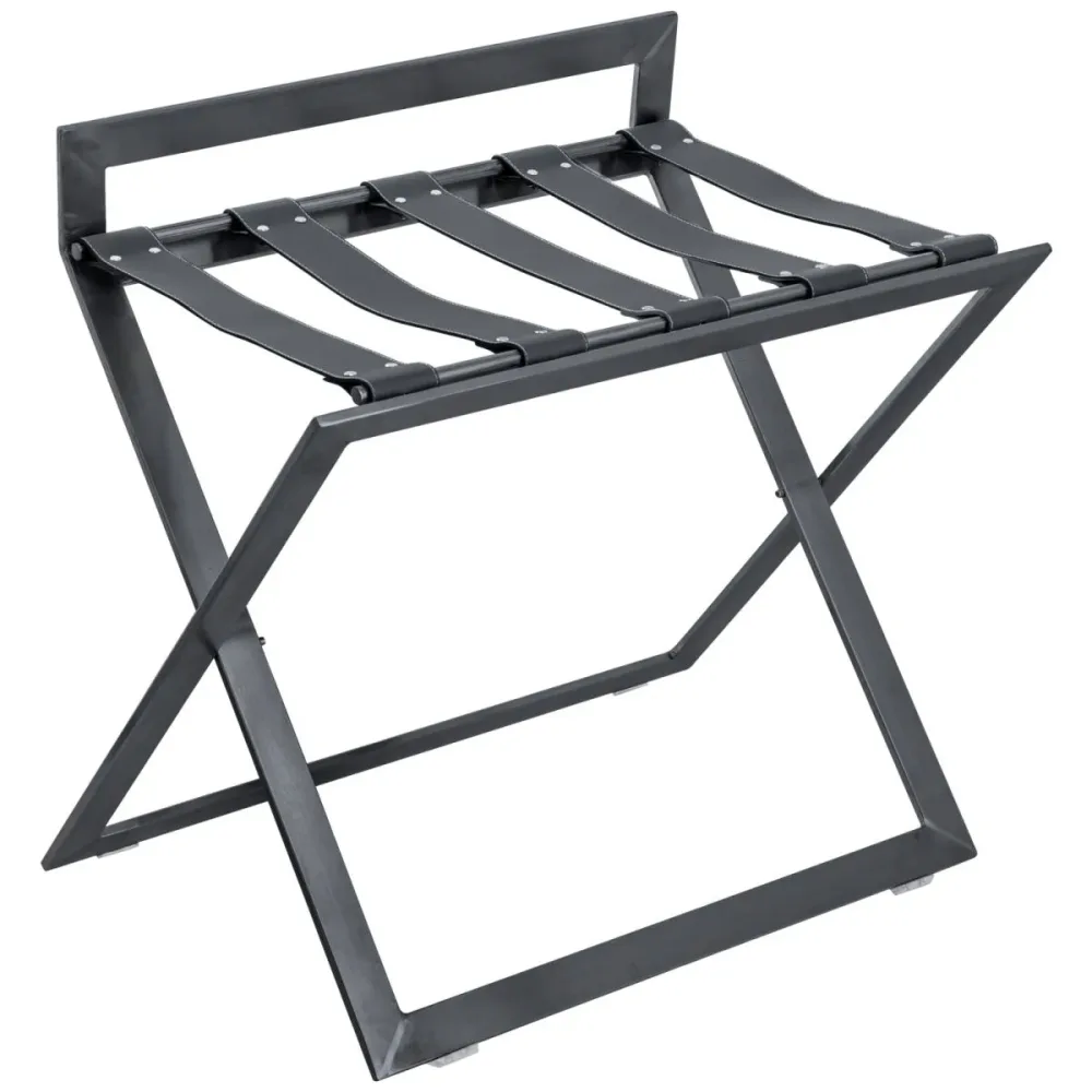 PULSIVA Kofferablage Bagagio pulverbeschichtet; 70x46x64.5 cm (BxTxH); schwarz