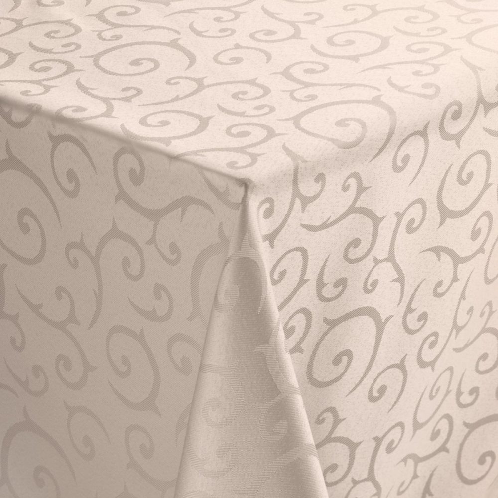 PULSIVA Tischdecke Mega; 100x100 cm (BxL); silber; quadratisch
