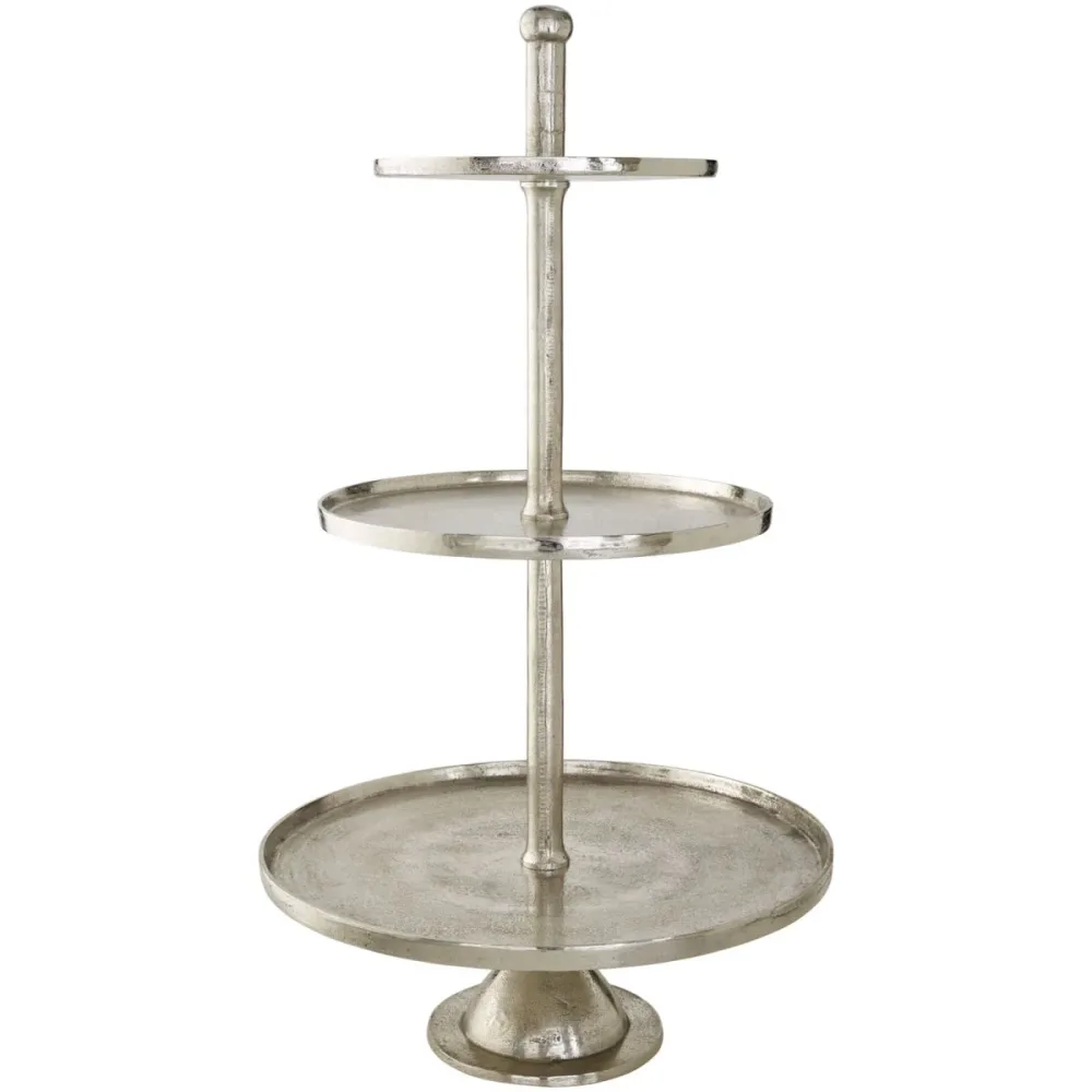 VEGA Etagere Gloria gross; 54x98 cm (ØxH); silber
