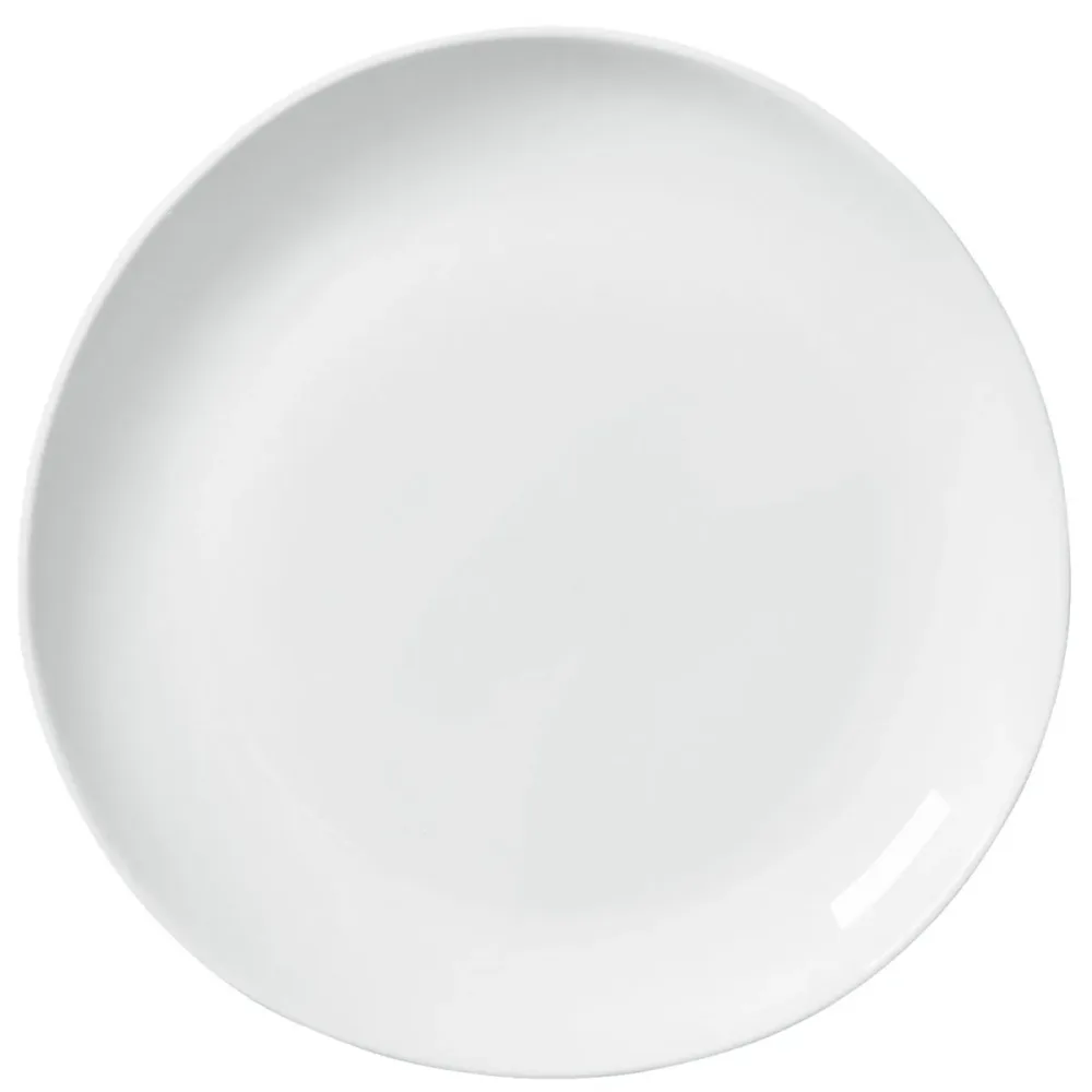 VEGA Teller flach Ovalize; 16x2.1 cm (ØxH); weiss; rund; 6 Stück / Pack