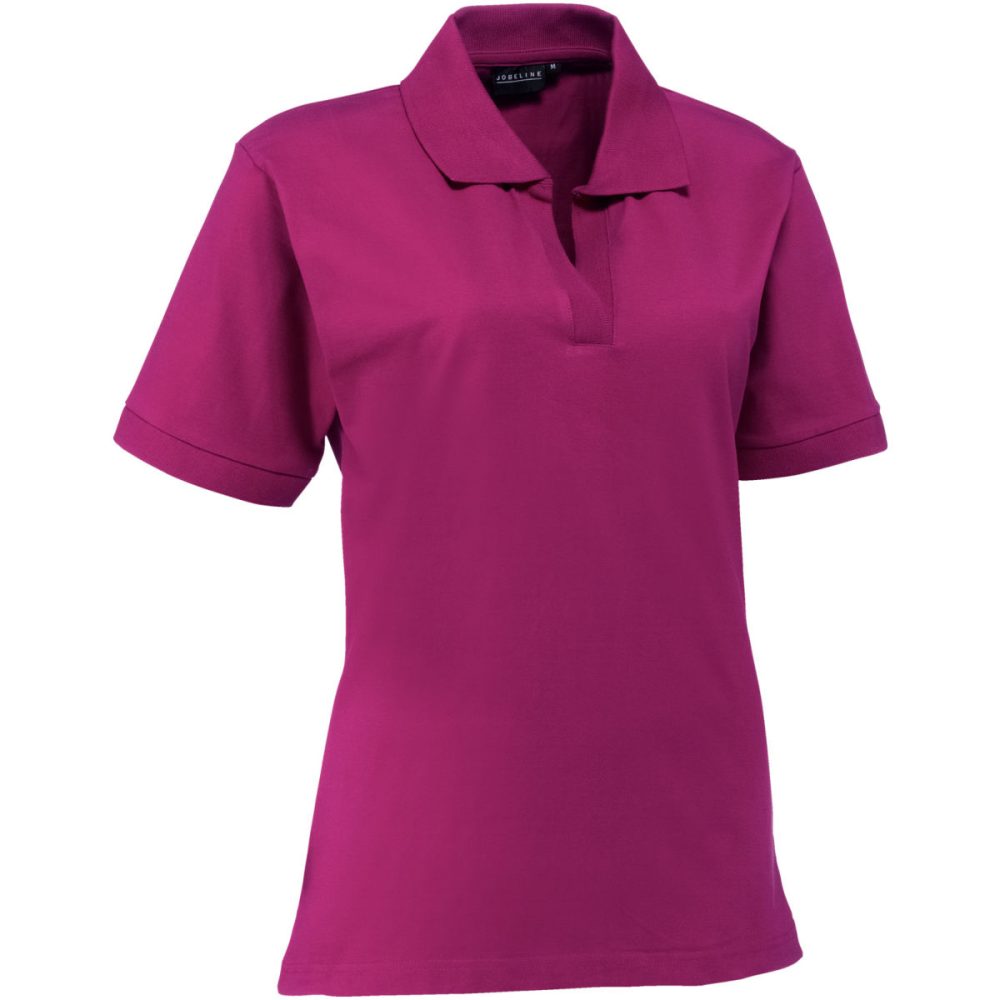 PULSIVA Damen-Polo Benita; Kleidergrösse 2XL; brombeer