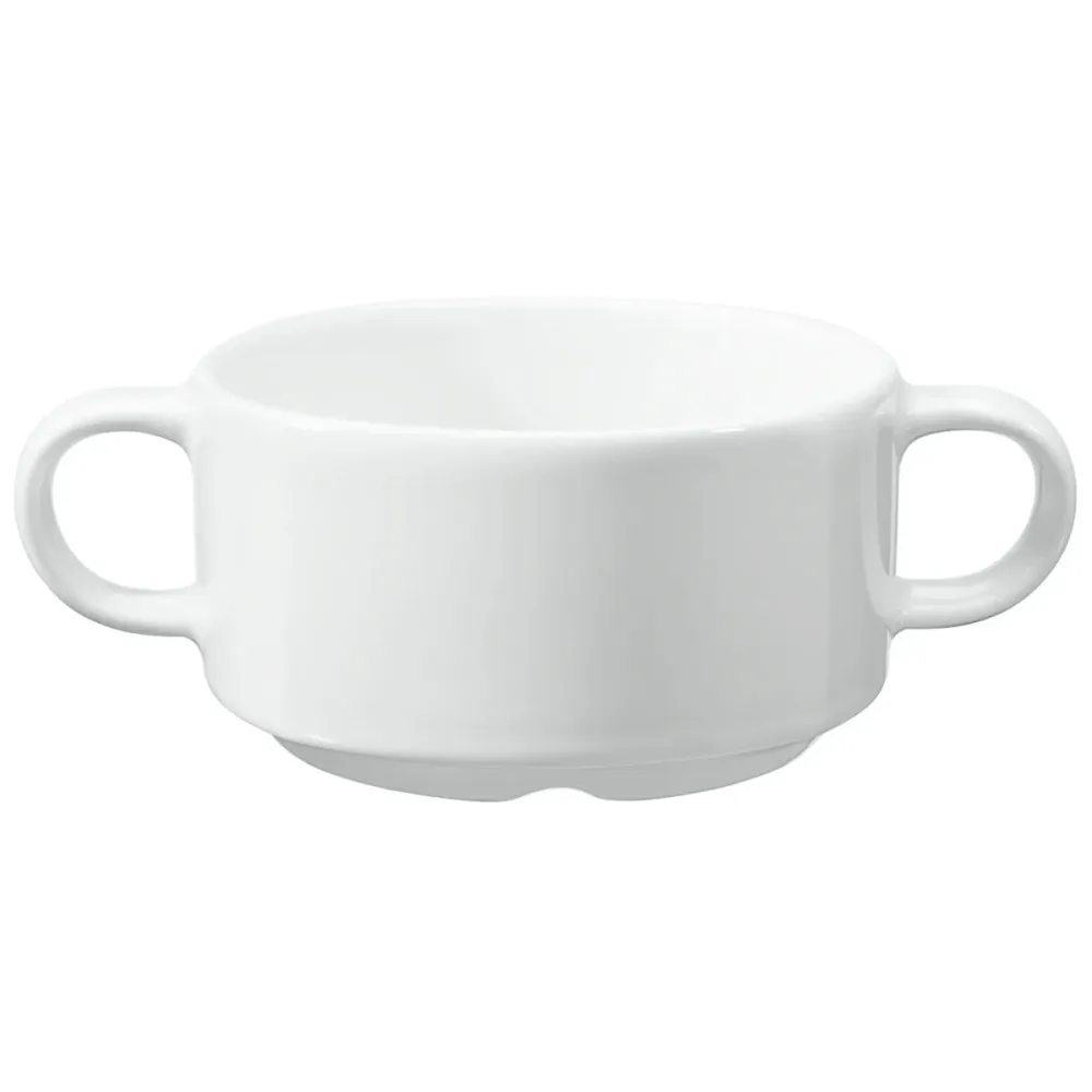 VEGA Suppen-Obertasse Melbourne; 330 ml, 10.5x5.7 cm (ØxH); weiss; rund; 6 Stück / Pack