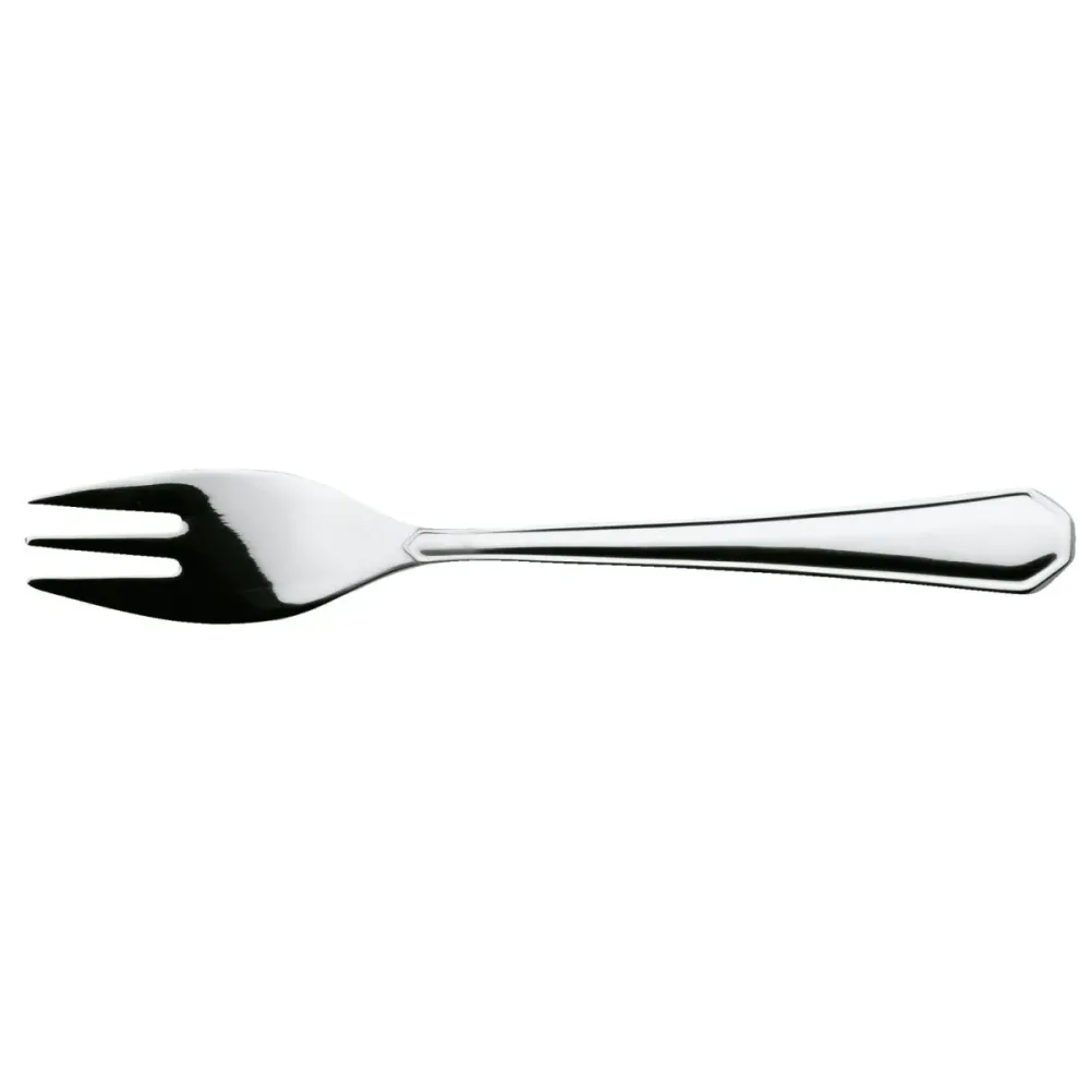 PULSIVA Kuchengabel Tunis Basic; 14.5 cm (L); silber, Griff silber; 12 Stück / Pack