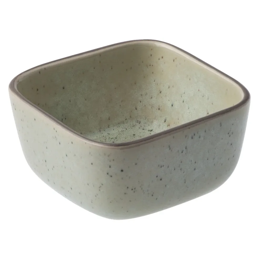 PULSIVA Mini-Schälchen Stat; 210 ml, 9.5x9.5x4.8 cm (LxBxH); grau; quadratisch; 6 Stück / Pack
