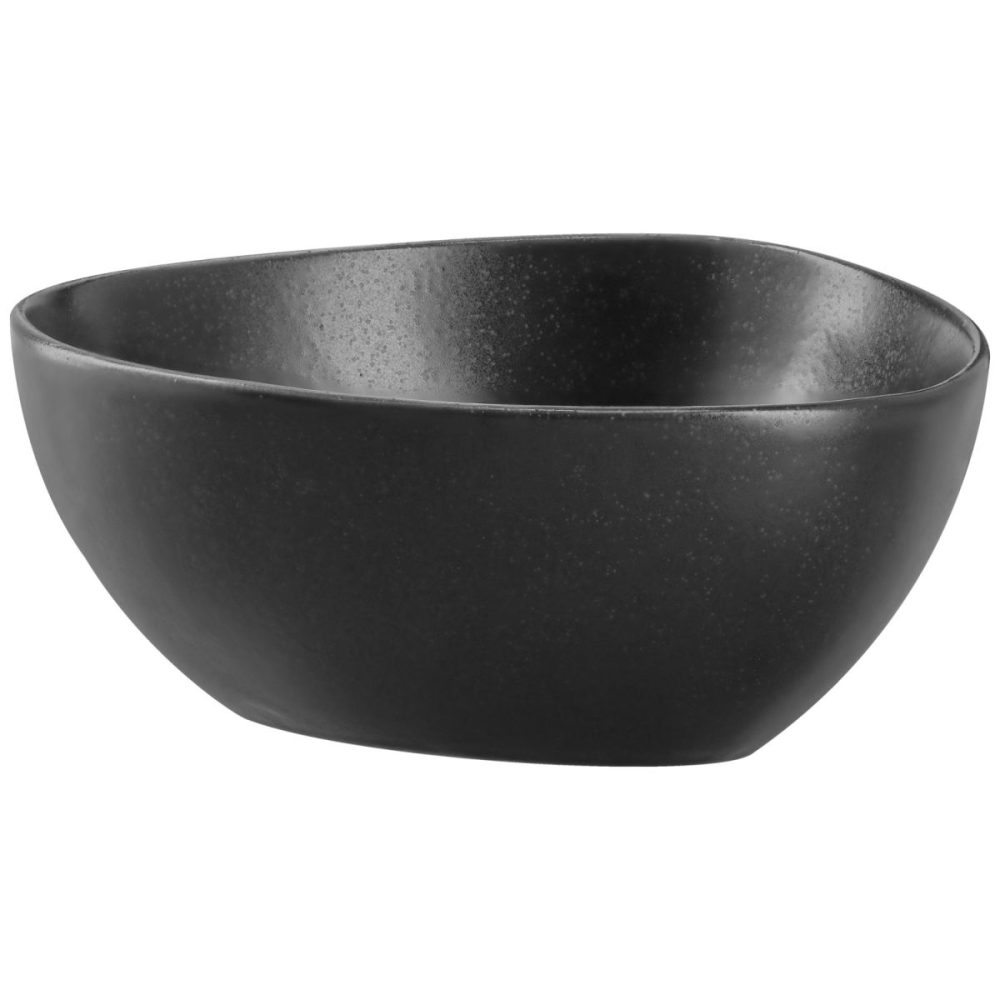VEGA Schale Masca organisch; 400 ml, 13.8x12.6x5.5 cm (LxBxH); schwarz; organisch; 6 Stück / Pack