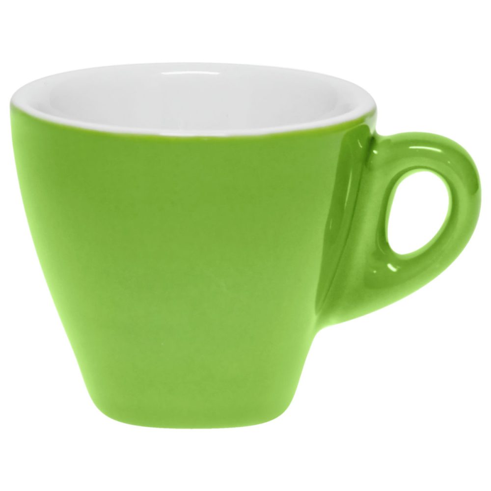 PULSIVA Espressotasse Joy 2.0; 80 ml, 6.5x5.8 cm (ØxH); grün; rund; 6 Stück / Pack