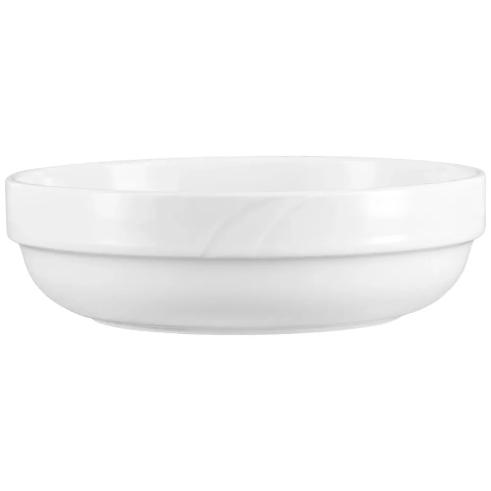 PULSIVA Servierschüssel Melody; 900 ml, 19.5x5.8 cm (ØxH); weiss; 6 Stück / Pack