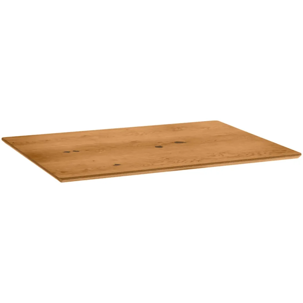 VEGA Indoor-Tischplatte Acerios rechteckig; 160x80x2.5 cm (LxBxH); wildeiche; rechteckig