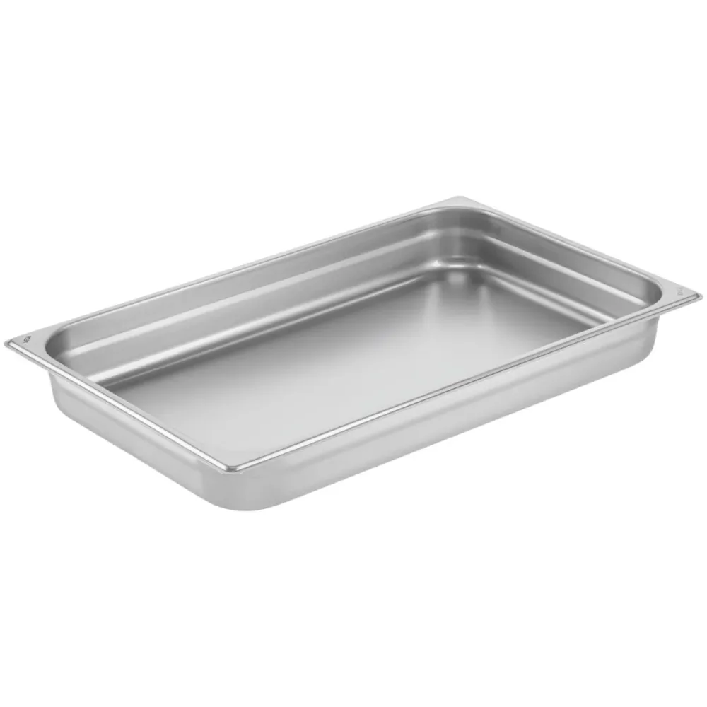 VEGA GN-Behälter Premium 1/1; GN 1/1, 9030 ml, 53x32.5x6.5 cm (LxBxT); silber