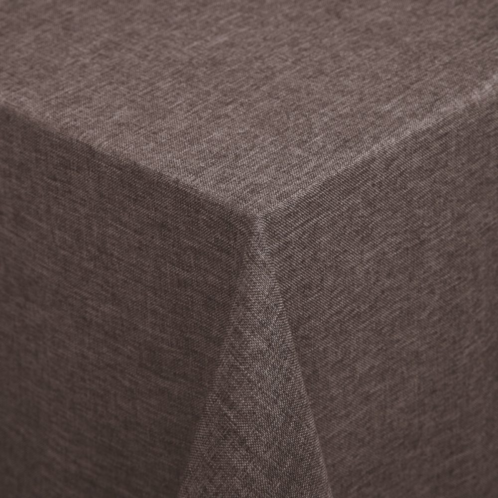 ERWIN M. Tischdecke Nova; 130x220 cm (BxL); braun; rechteckig