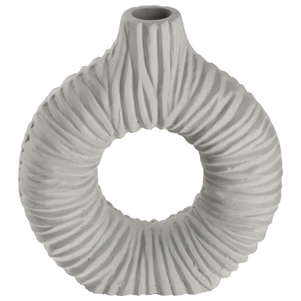 Vase Aada; 20.5x20.5 cm (ØxH); weiss