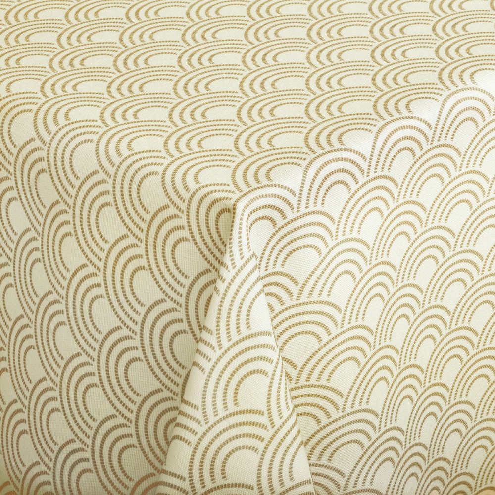 ERWIN M. Tischdecke Goa eckig; 130x130 cm (BxL); sand; quadratisch