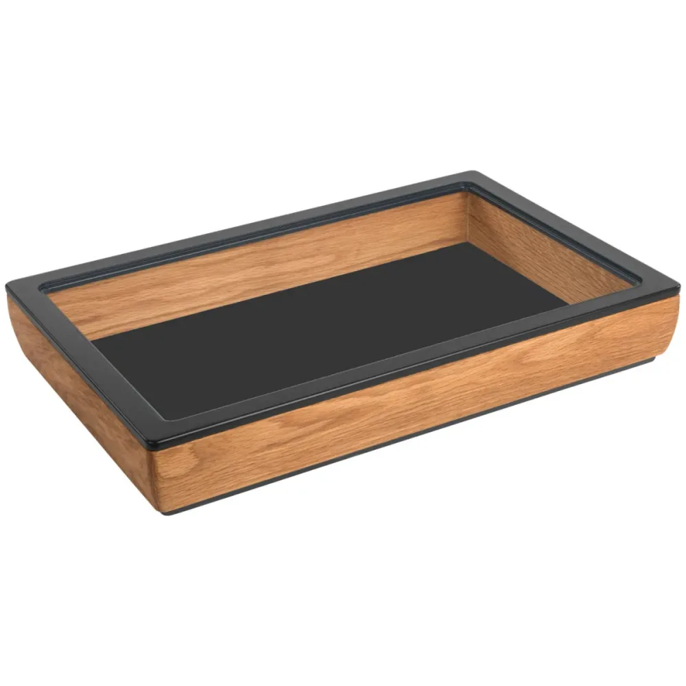 VEGA Grundbox Montana niedrig, GN 1/1; 57x36.5x8.5 cm (LxBxH); eiche