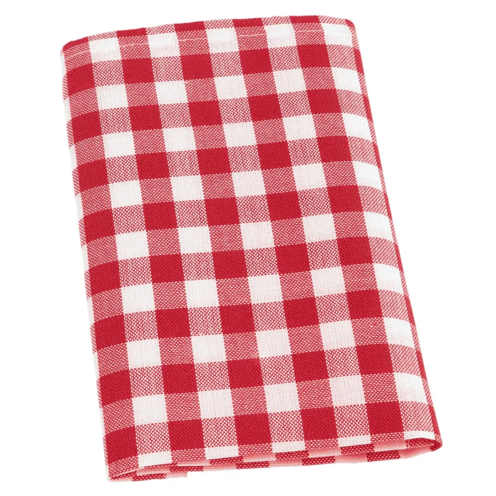 ERWIN M. Serviette Chatelete; 40x40 cm (BxL); rot/weiss; 6 Stück / Pack