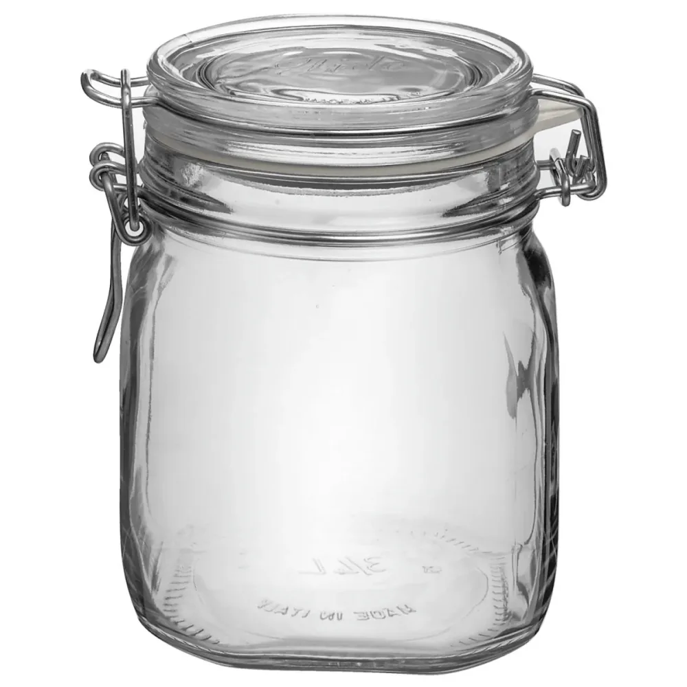 Bormioli Rocco Bügelverschlussglas Fido Herm; 750 ml, 13.1x13.6 cm (ØxH); transparent; 12 Stück / Pack