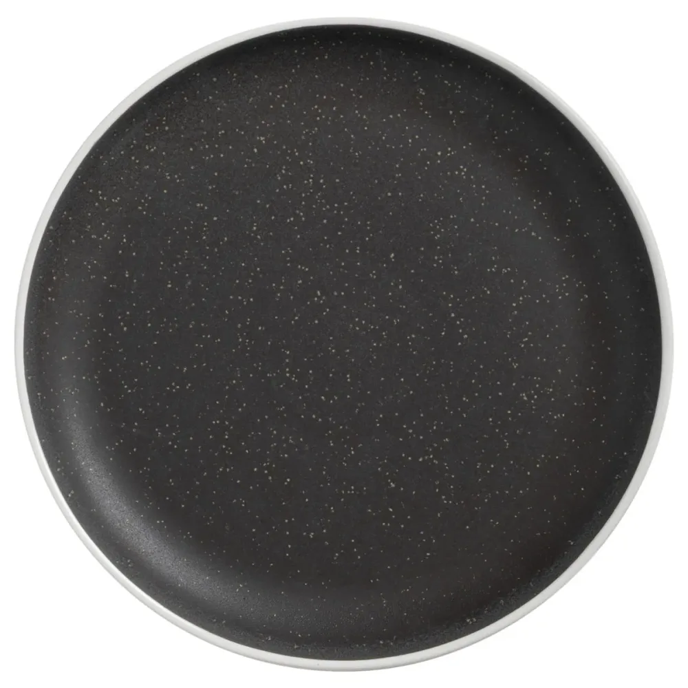 VEGA Teller flach Ossori; 20 cm (Ø); dunkeltaupe; rund; 6 Stück / Pack