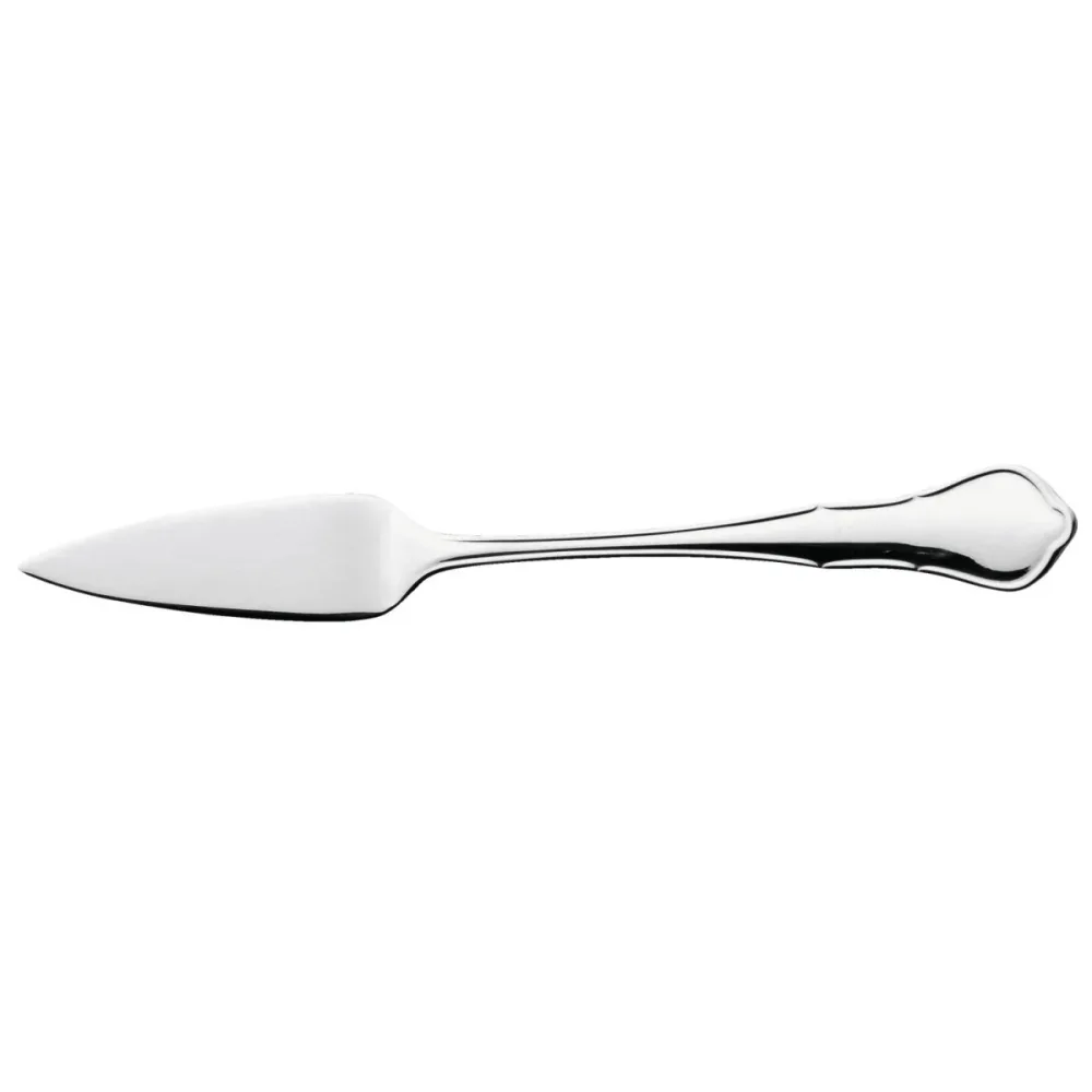 VEGA Fischmesser Chippendale; 19.8 cm (L); silber, Griff silber; 12 Stück / Pack