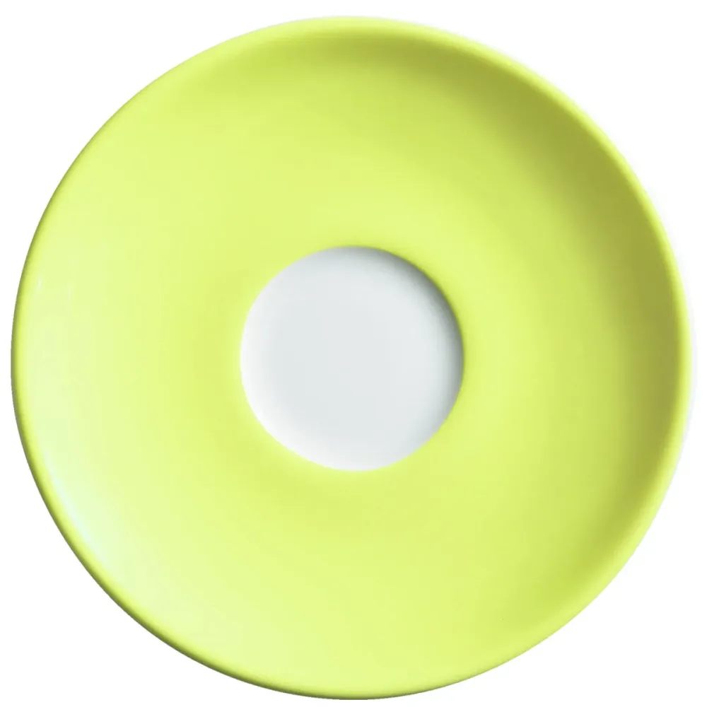 VEGA Espresso-Untertasse Allegri Colori; 12 cm (Ø); grün; rund; 6 Stück / Pack