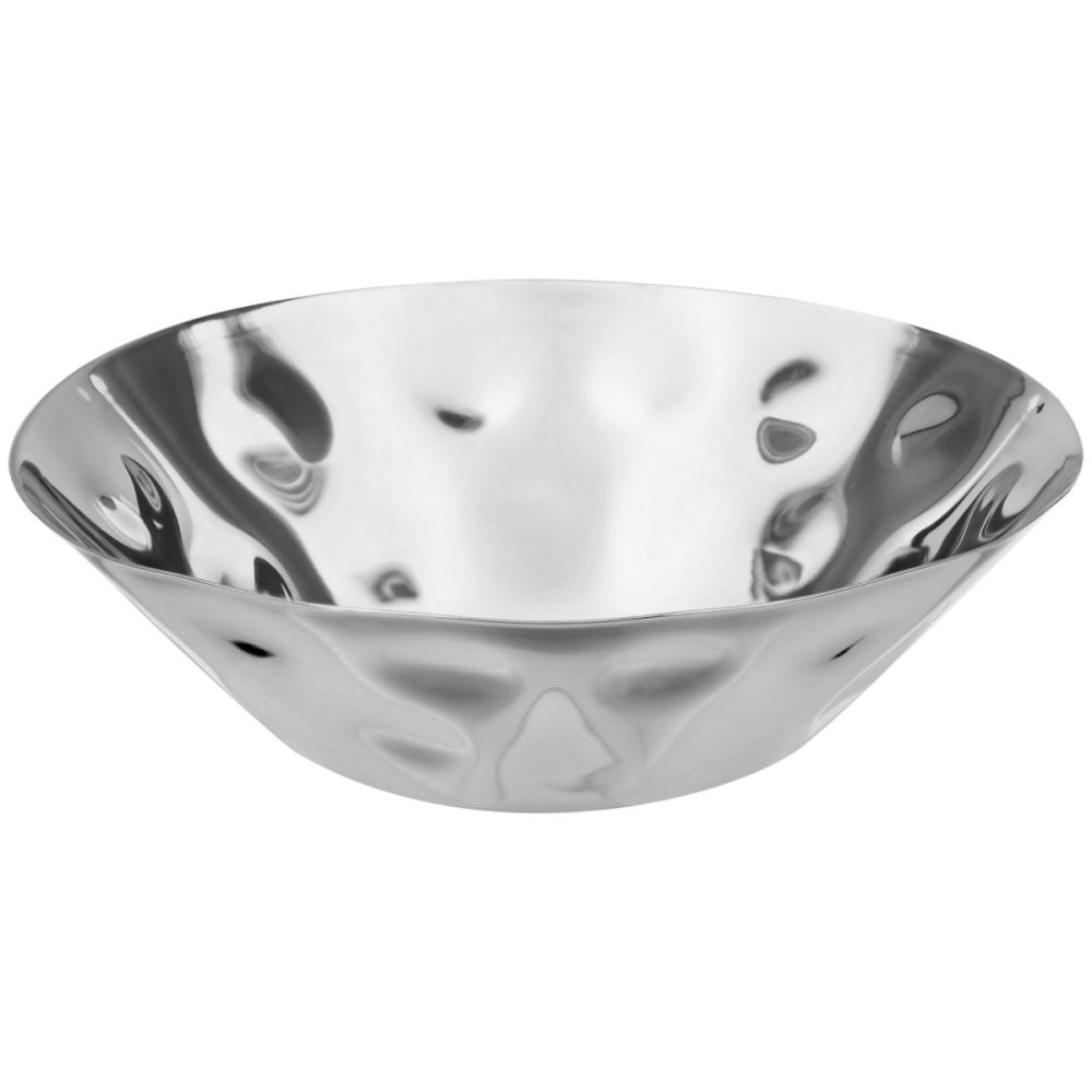 VEGA Brot-/Obstschale Sonna; 16x5 cm (ØxH); silber; rund