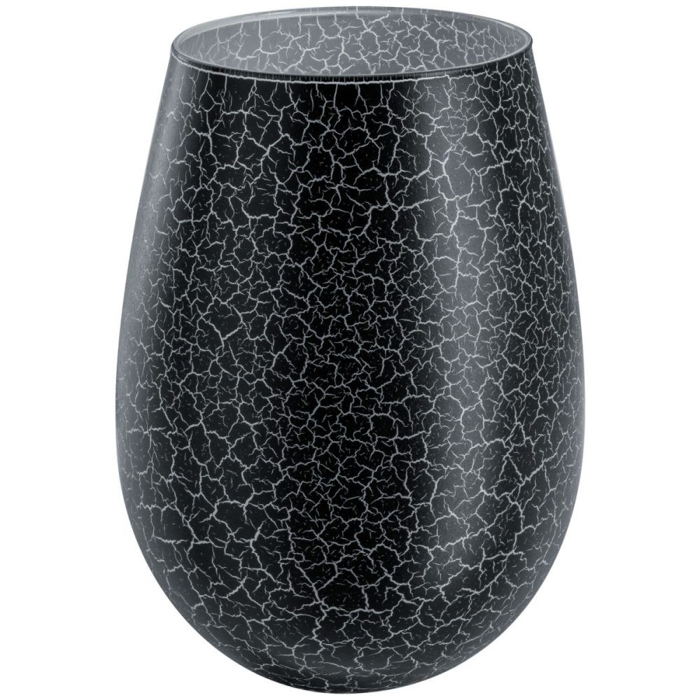 VEGA Universalglas Anela; 500 ml, 8.2x12.3 cm (ØxH); schwarz/weiss; 6 Stück / Pack