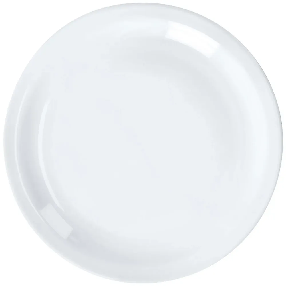 Arcoroc Teller Restaurant flach; 25.8 cm (Ø); weiss; rund; 6 Stück / Pack