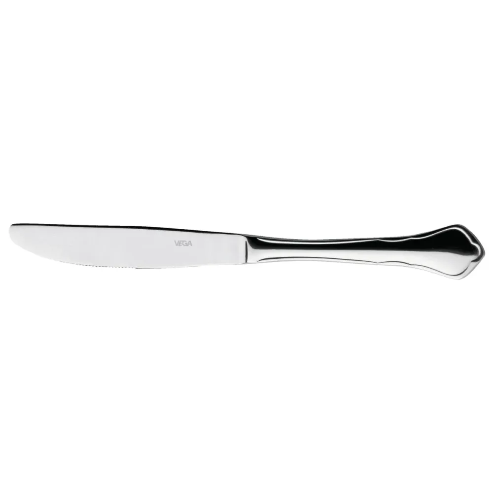 VEGA Buttermesser Chippendale; 17.7 cm (L); silber, Griff silber; 12 Stück / Pack