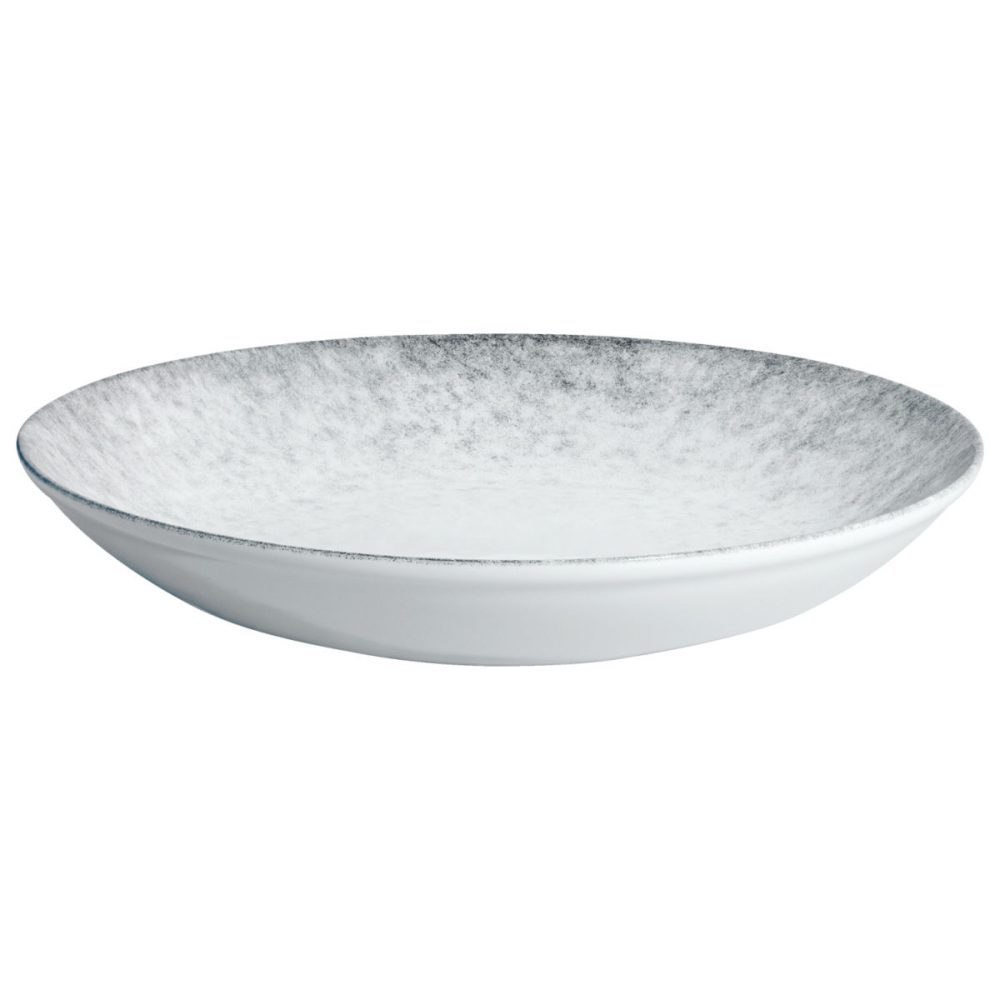 VEGA Teller tief Aracaju ohne Fahne; 600 ml, 22 cm (Ø); grau; rund; 6 Stück / Pack