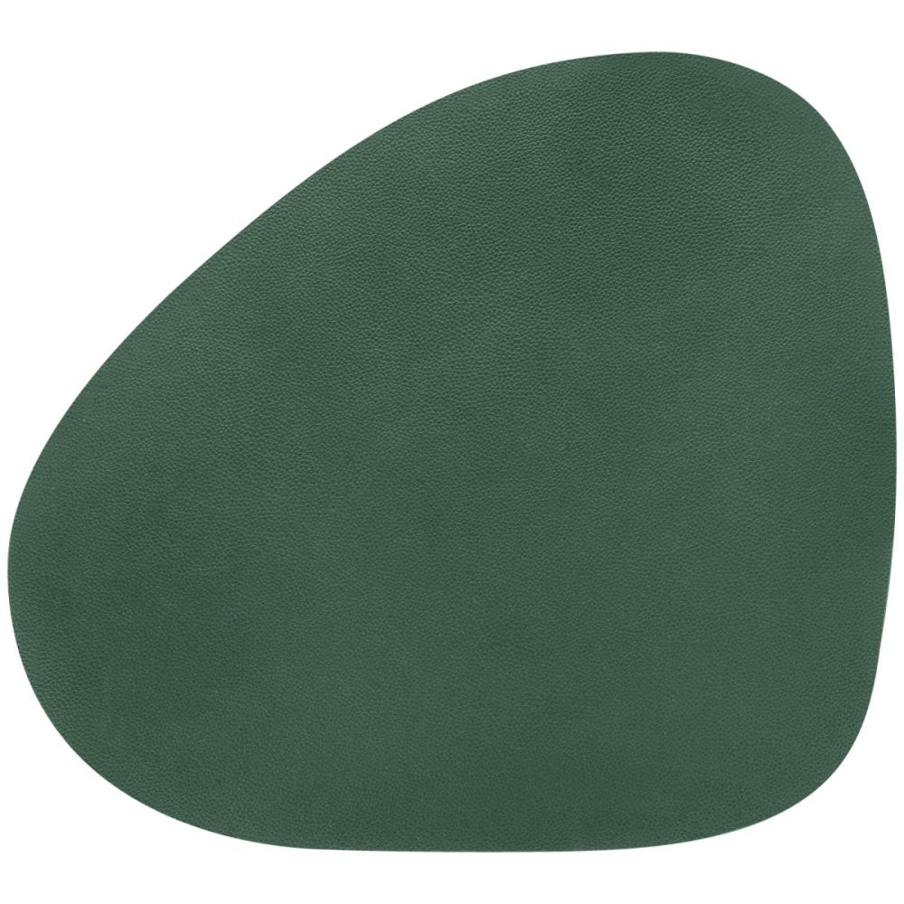 ERWIN M. Tischset Kaja organisch; 37x41 cm (BxL); dunkelgrün; oval; 4 Stück / Pack