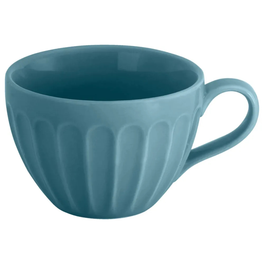 VEGA Kaffee-Obertasse Bel Colore; 190 ml, 8.5x5.5 cm (ØxH); blau; 6 Stück / Pack