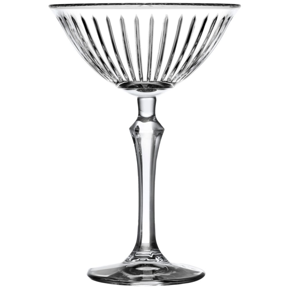 Pasabahçe Martiniglas Joy mit Rillen; 220 ml, 11.7x16 cm (ØxH); transparent; 4 Stück / Pack