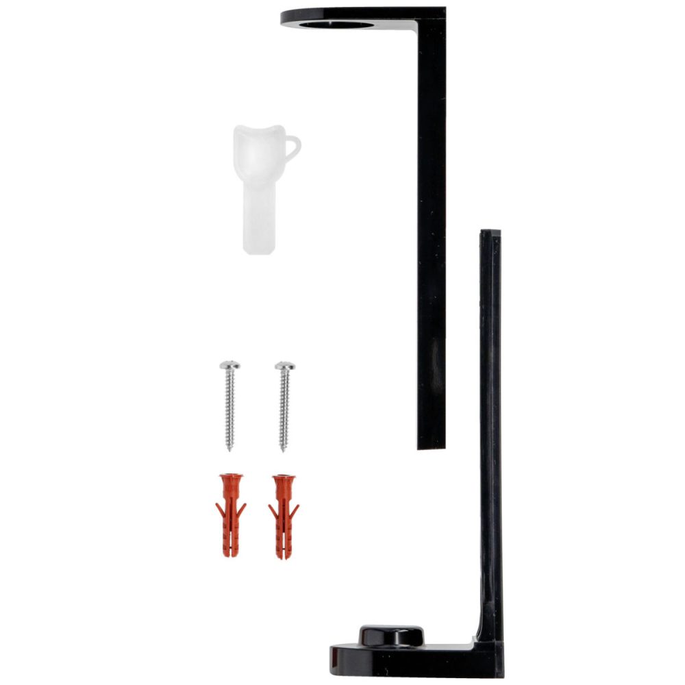 V-Touch Halterung für Spenderflasche Guest Love zum Schrauben; 18.8 cm (H); schwarz; 10 Stück / Pack