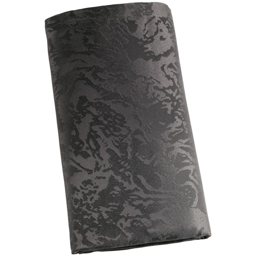 PULSIVA Stoffservietten Marmor; 50x50 cm (BxL); anthrazit; 6 Stück / Pack
