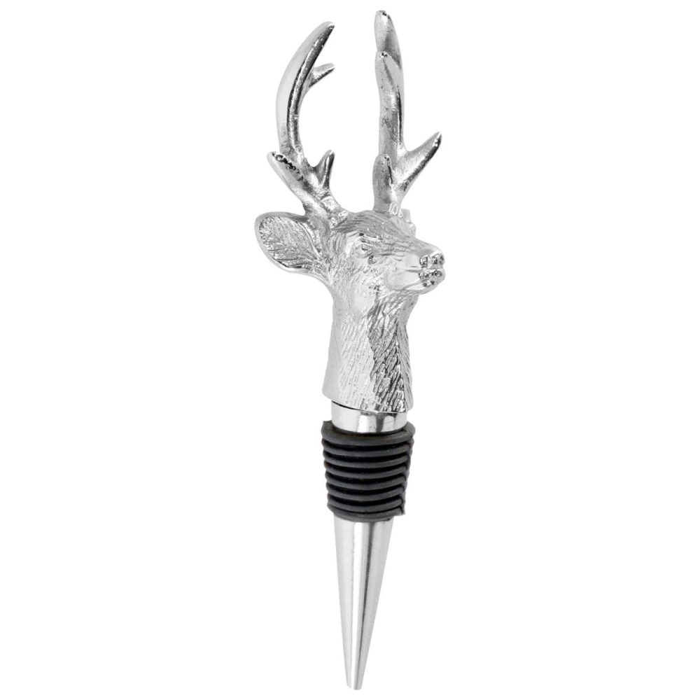 VEGA Weinflaschenverschluss Lauris; 5.75x14.75 cm (BxH); silber; 2 Stück / Pack