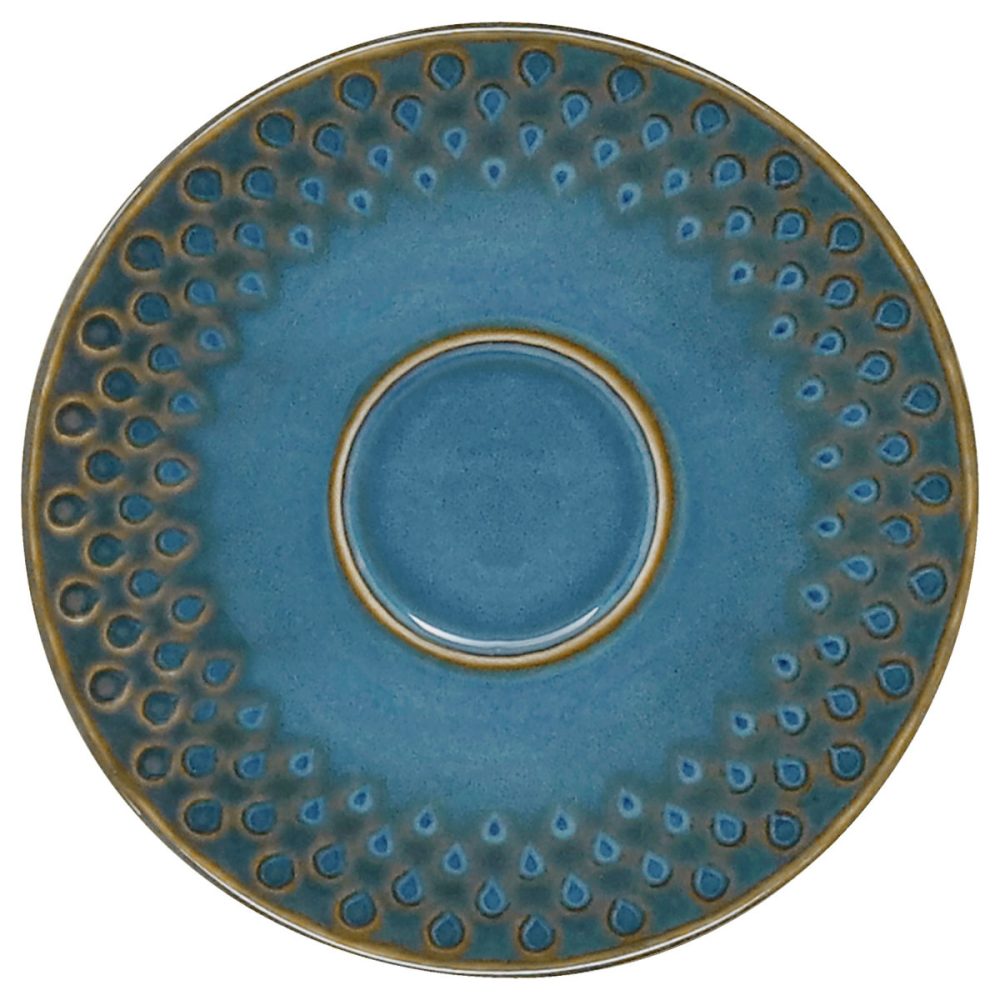 VEGA Espresso-Untertasse Aranda; 12x1.5 cm (ØxH); blau; 4 Stück / Pack