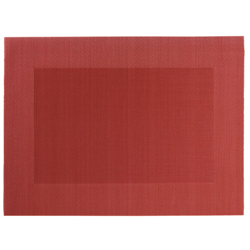 PULSIVA Tischsets Nevada; 35x47 cm (BxL); rot; rechteckig; 4 Stück / Pack