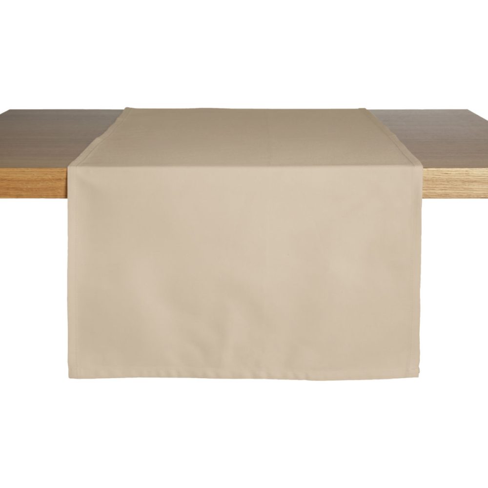 ERWIN M. Tischläufer Palermo; 40x130 cm (BxL); sand; rechteckig; 6 Stück / Pack